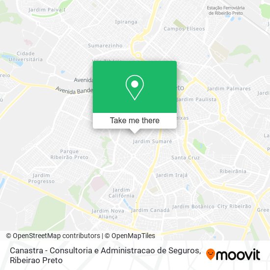 Canastra - Consultoria e Administracao de Seguros map