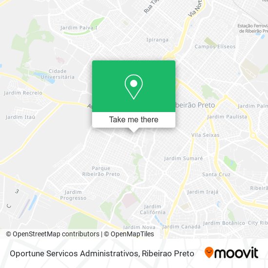 Oportune Servicos Administrativos map