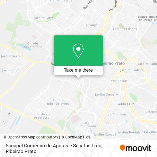 Sucapel Comércio de Aparas e Sucatas Ltda map