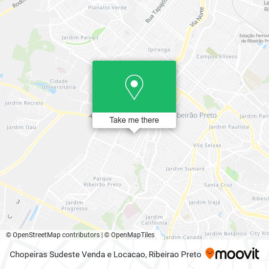 Chopeiras Sudeste Venda e Locacao map