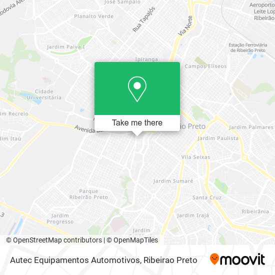 Mapa Autec Equipamentos Automotivos