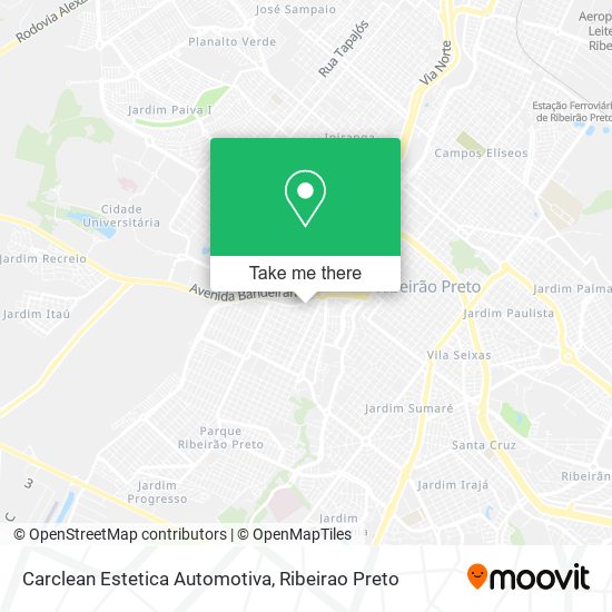 Carclean Estetica Automotiva map