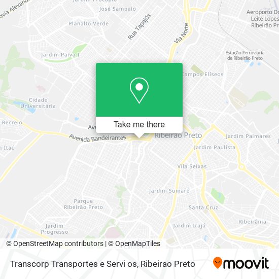 Transcorp Transportes e Servi os map