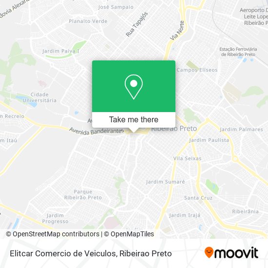 Elitcar Comercio de Veiculos map