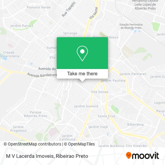 M V Lacerda Imoveis map