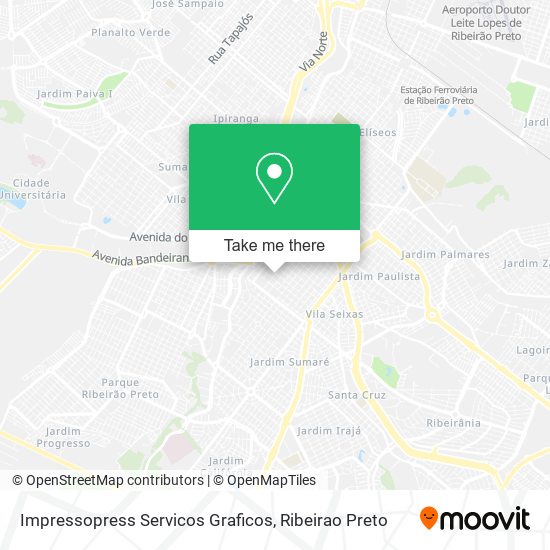 Mapa Impressopress Servicos Graficos