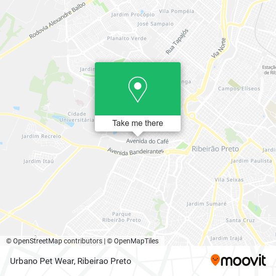 Urbano Pet Wear map