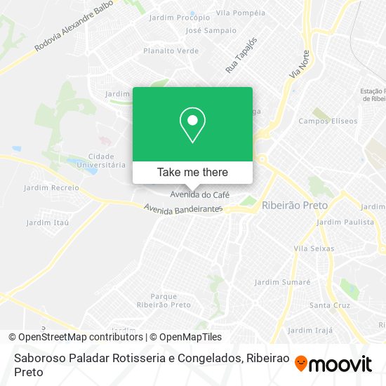 Saboroso Paladar Rotisseria e Congelados map