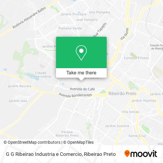 Mapa G G Ribeirao Industria e Comercio