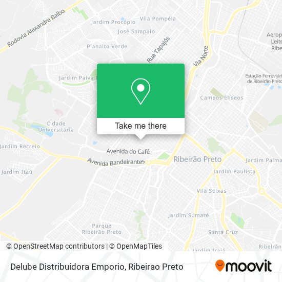 Delube Distribuidora Emporio map