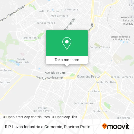 R.P. Luvas Industria e Comercio map
