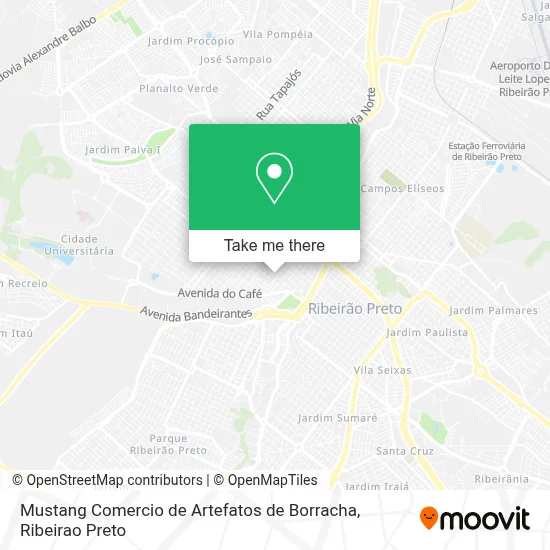 Mustang Comercio de Artefatos de Borracha map