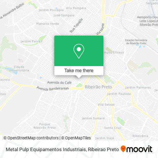 Mapa Metal Pulp Equipamentos Industriais