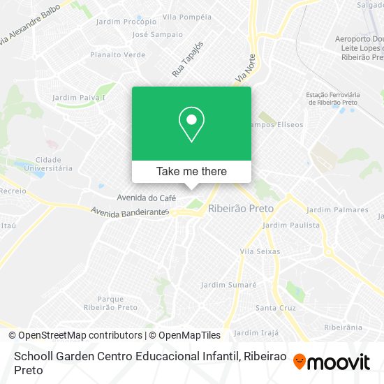 Mapa Schooll Garden Centro Educacional Infantil