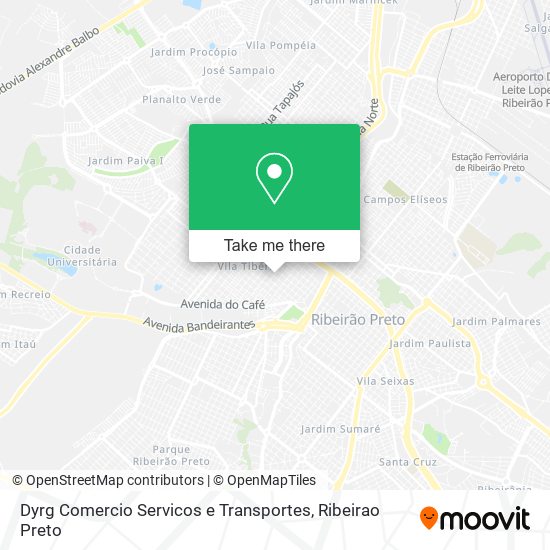 Mapa Dyrg Comercio Servicos e Transportes