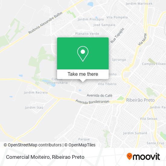 Comercial Moiteiro map