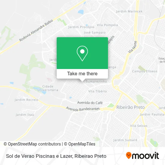 Sol de Verao Piscinas e Lazer map