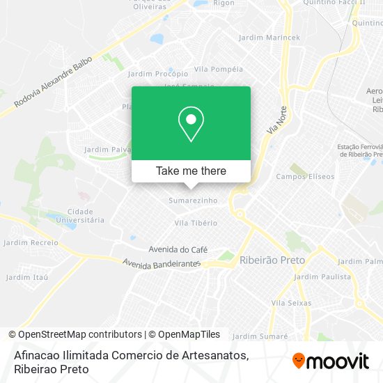 Mapa Afinacao Ilimitada Comercio de Artesanatos