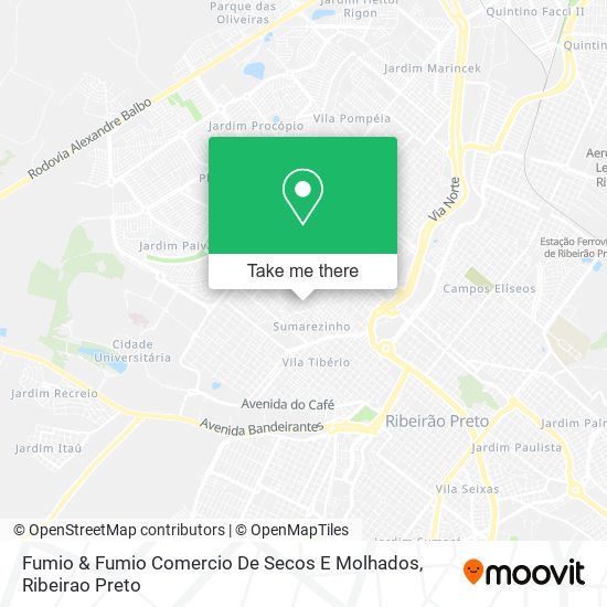 Fumio & Fumio Comercio De Secos E Molhados map