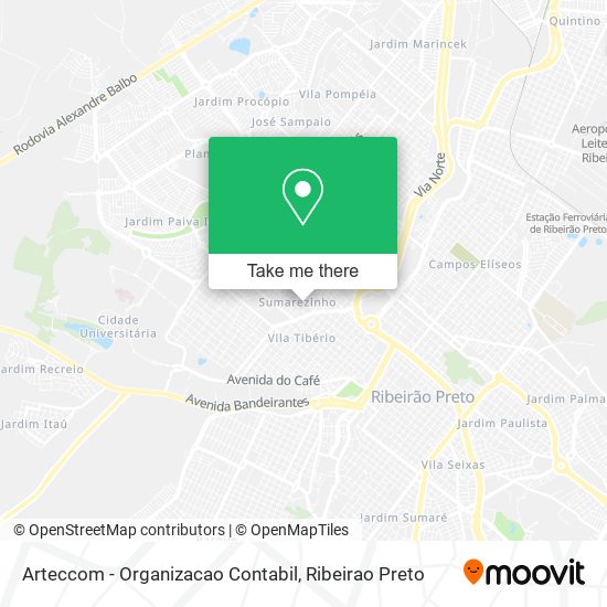 Mapa Arteccom - Organizacao Contabil