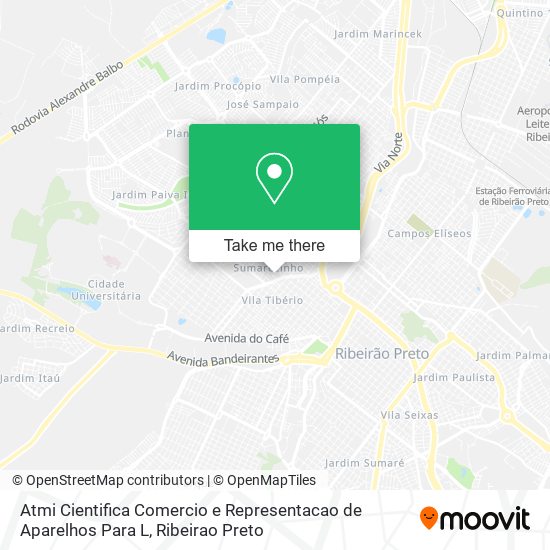 Atmi Cientifica Comercio e Representacao de Aparelhos Para L map