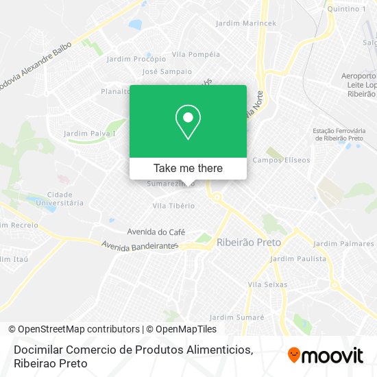 Docimilar Comercio de Produtos Alimenticios map