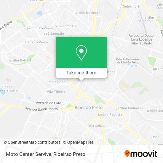 Moto Center Servive map