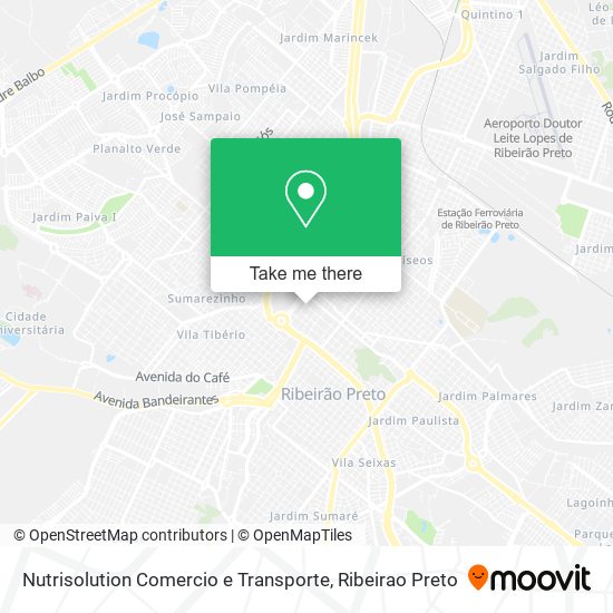 Nutrisolution Comercio e Transporte map