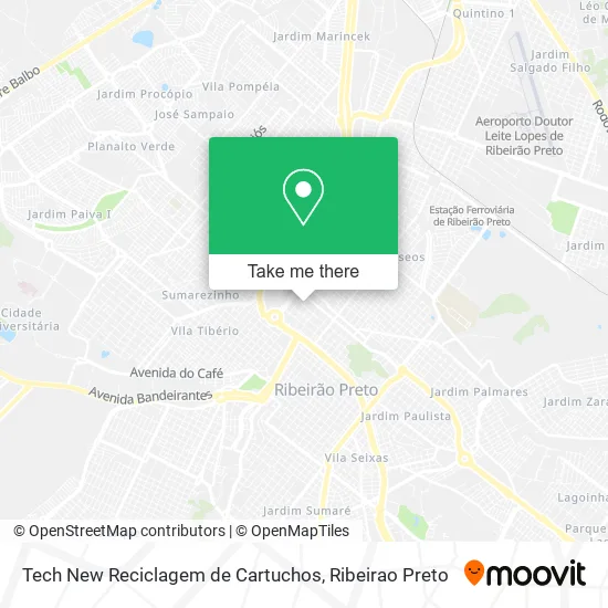 Tech New Reciclagem de Cartuchos map