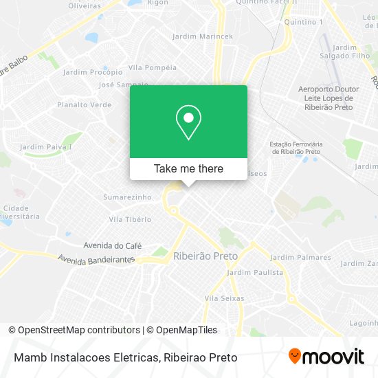 Mamb Instalacoes Eletricas map