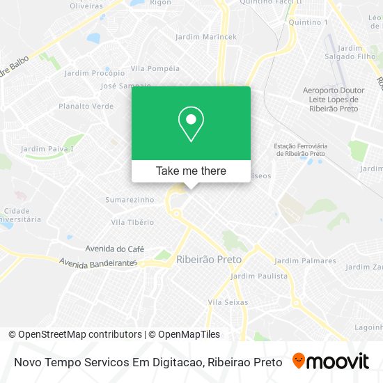 Mapa Novo Tempo Servicos Em Digitacao