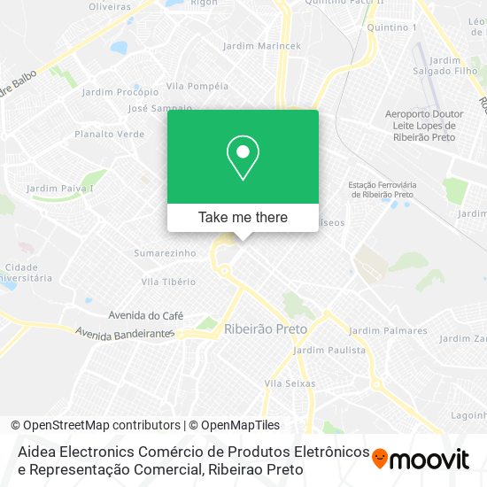 Aidea Electronics Comércio de Produtos Eletrônicos e Representação Comercial map
