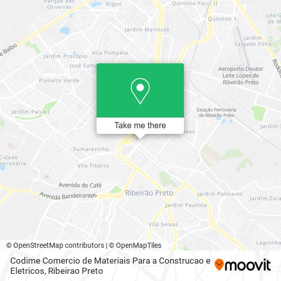 Codime Comercio de Materiais Para a Construcao e Eletricos map