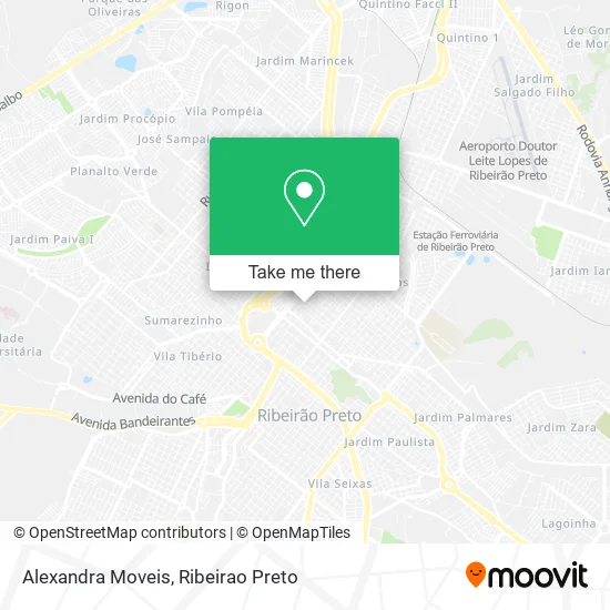 Alexandra Moveis map