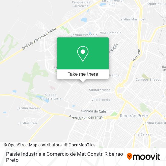 Paisle Industria e Comercio de Mat Constr map