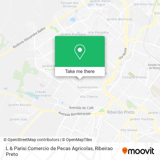 L & Parisi Comercio de Pecas Agricolas map