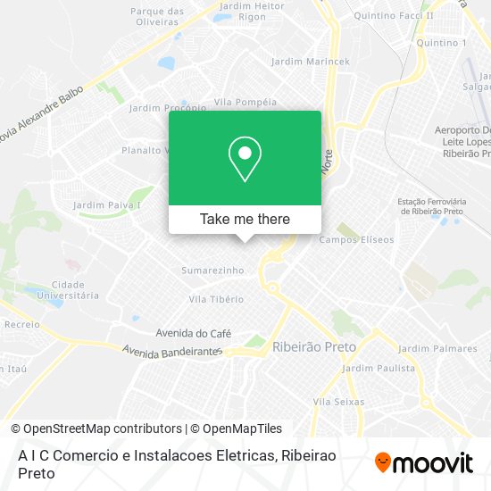 A I C Comercio e Instalacoes Eletricas map