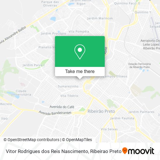 Vitor Rodrigues dos Reis Nascimento map