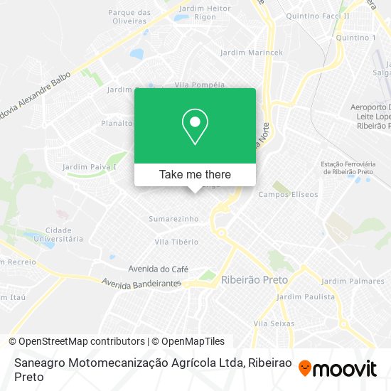 Saneagro Motomecanização Agrícola Ltda map