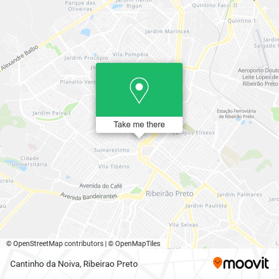 Cantinho da Noiva map