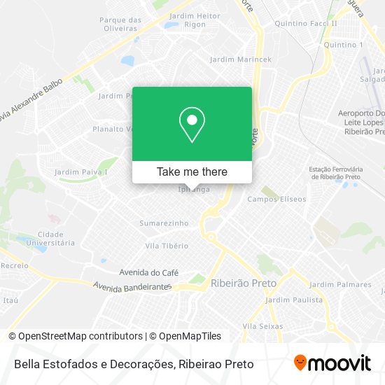 Bella Estofados e Decorações map