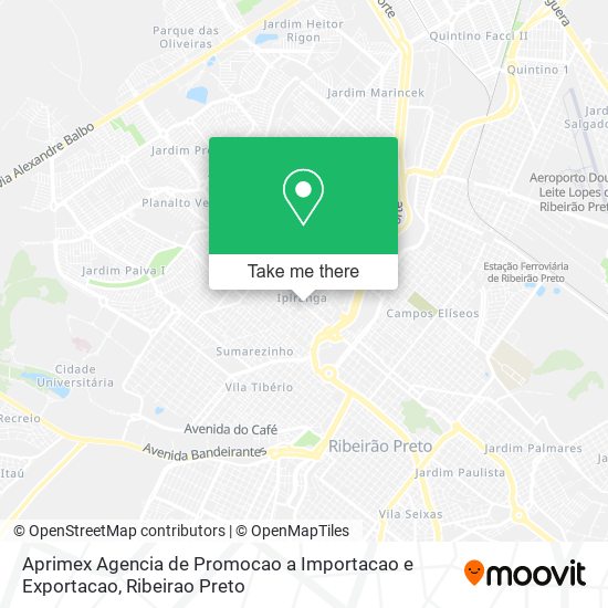 Mapa Aprimex Agencia de Promocao a Importacao e Exportacao