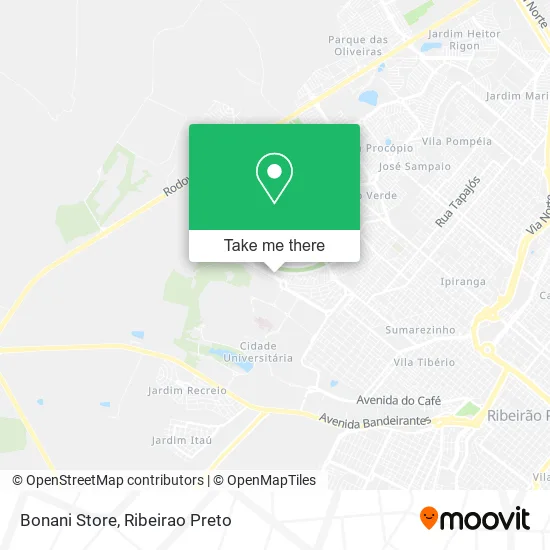 Bonani Store map
