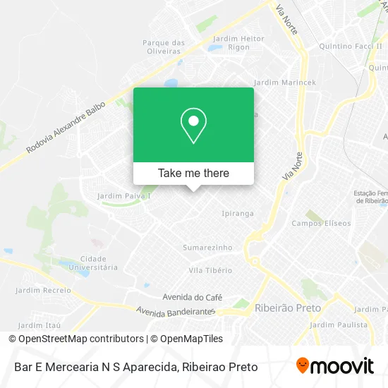 Bar E Mercearia N S Aparecida map
