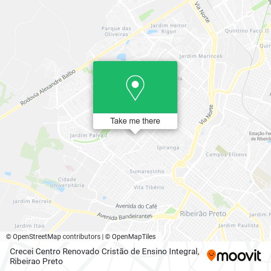 Crecei Centro Renovado Cristão de Ensino Integral map