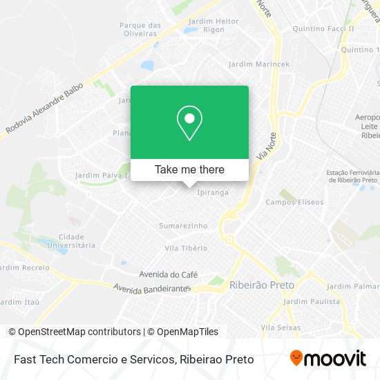 Fast Tech Comercio e Servicos map