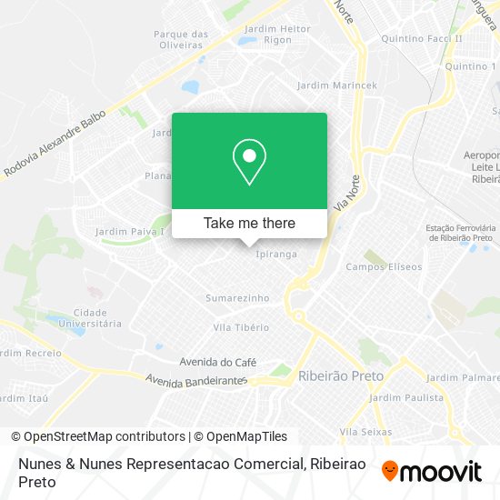 Nunes & Nunes Representacao Comercial map