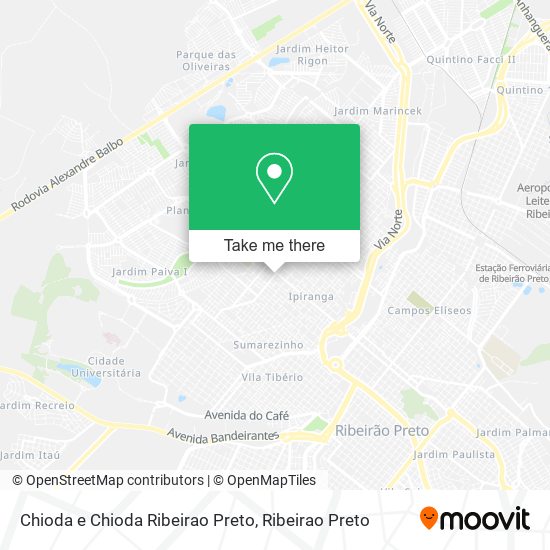 Chioda e Chioda Ribeirao Preto map