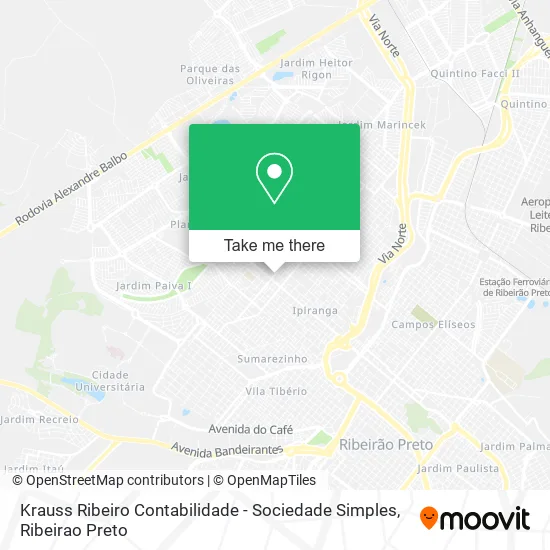 Krauss Ribeiro Contabilidade - Sociedade Simples map