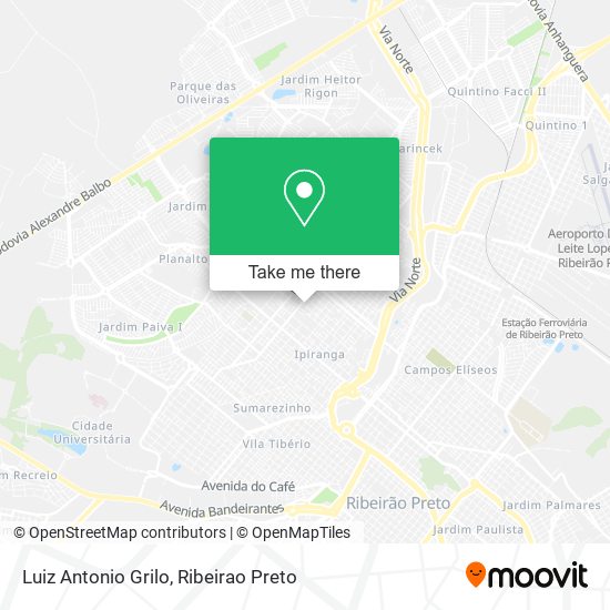 Luiz Antonio Grilo map